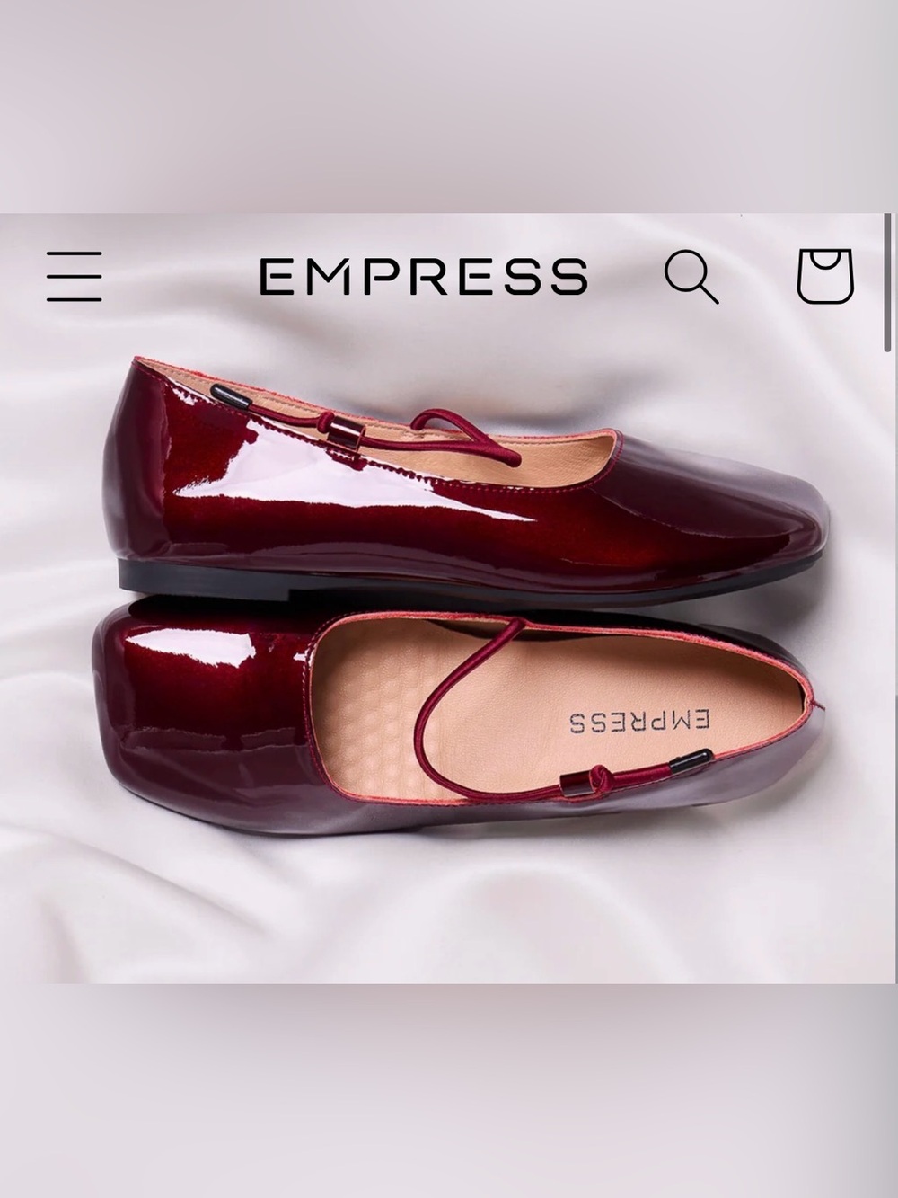 Empress ballet flats